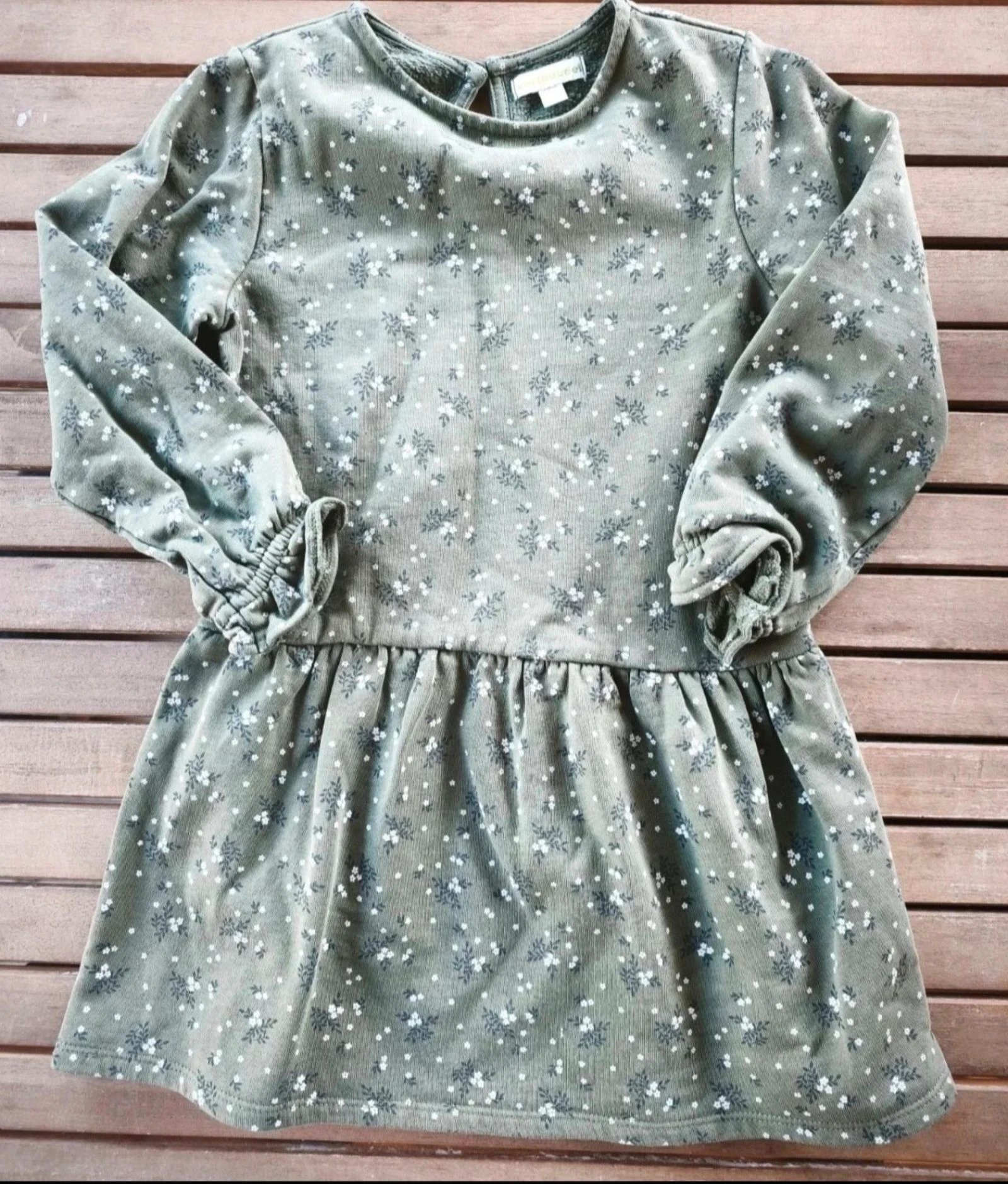 Robe vert kaki 